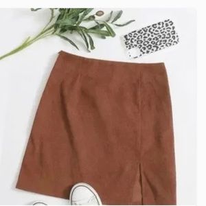 Brown skirt